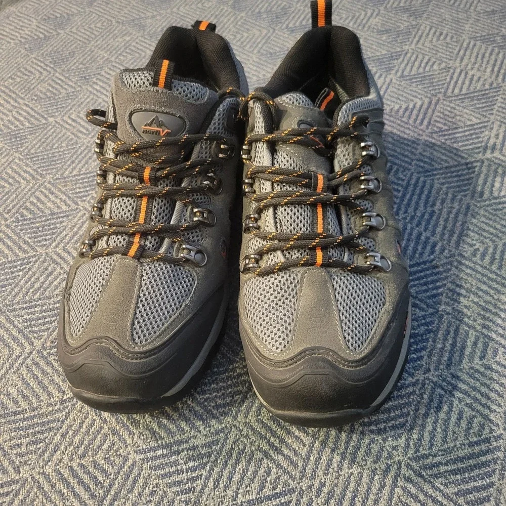 NORTIV 8 Men's Waterproof Hiking Shoes Lightweight Leather Low-Top  Size 7.5 NEW